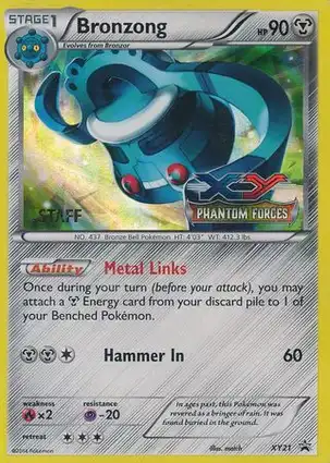 Bronzong XY21 XY Promos