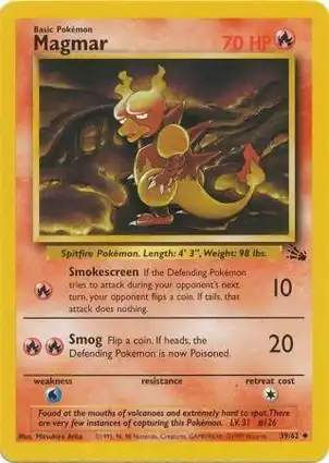 Magmar 39/62 Fossil