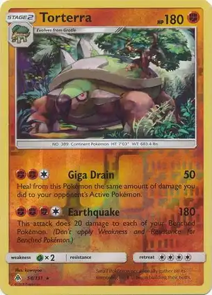Torterra 58/131 Forbidden Light
