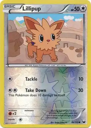 Lillipup 86/108 Dark Explorers