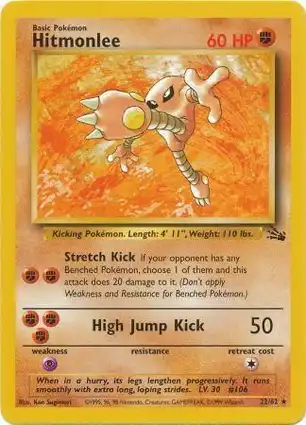 Hitmonlee 22/62 Fossil