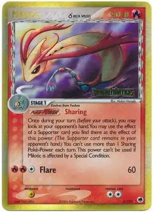 Milotic 5/101 EX Dragon Frontiers