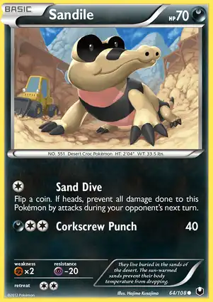 Sandile 64/108 Dark Explorers