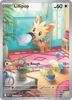 Lillipup 154/086 White Flare