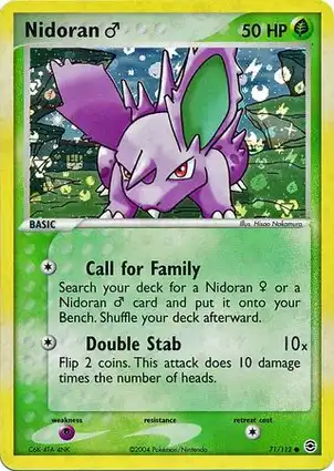 Nidoran ♂ 71/112 EX FireRed & LeafGreen