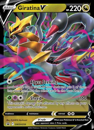 Giratina V SWSH259 Sword & Shield Promos