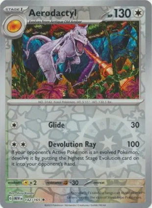 Aerodactyl 142/165 Scarlet & Violet 151