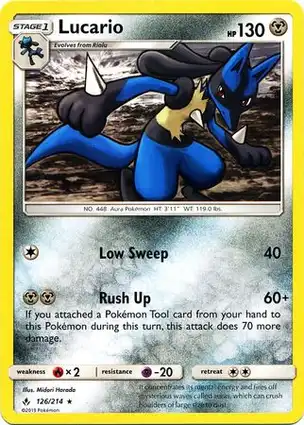 Lucario 126/214 Unbroken Bonds