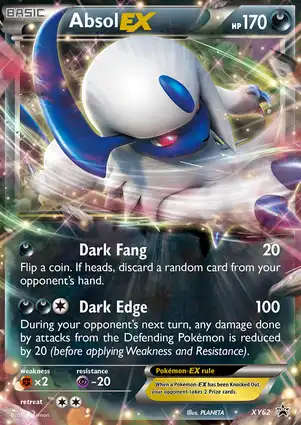 Absol EX XY62 XY Promos