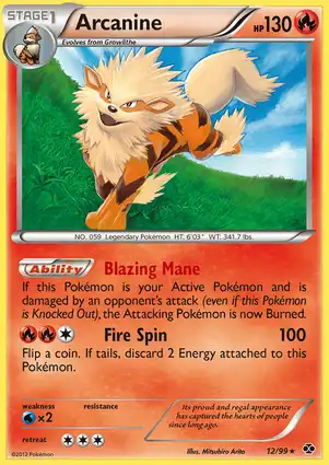 Arcanine 12/99 Next Destinies