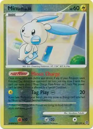 Minun 32/132 Secret Wonders