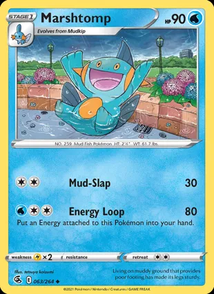 Marshtomp 063/264 Fusion Strike