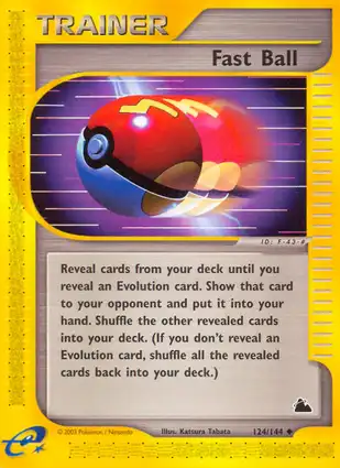 Fast Ball 124/144 Skyridge