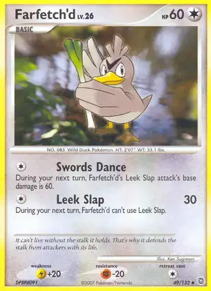 Farfetch'd 49/132 Secret Wonders