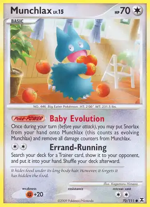 Munchlax 70/111 Rising Rivals