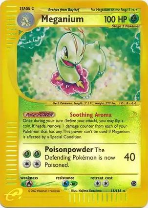 Meganium 18/165 Expedition Base Set