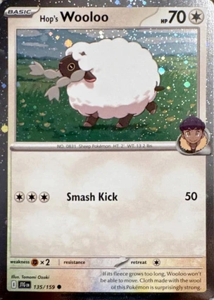 Hop's Wooloo 135/159 Journey Together