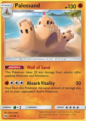 Palossand 75/149 Sun & Moon