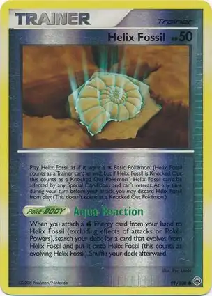 Helix Fossil 91/100 Majestic Dawn