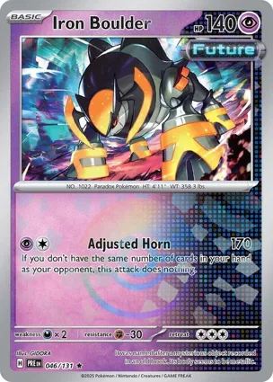 Iron Boulder 046/131 Prismatic Evolutions