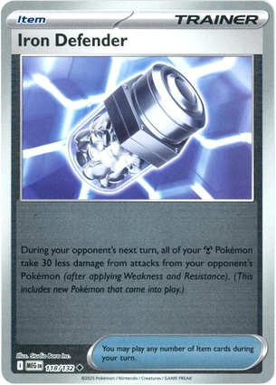 Iron Defender 118/132 Mega Evolution