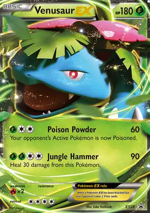 Venusaur EX XY28 XY Promos