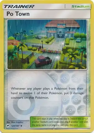 Po Town 121/147 Burning Shadows