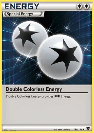 Double Colorless Energy 130/146 XY