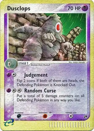 Dusclops 4/100 EX Sandstorm