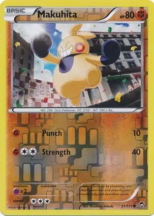 Makuhita 51/111 Furious Fists