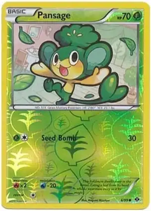 Pansage 6/99 Next Destinies