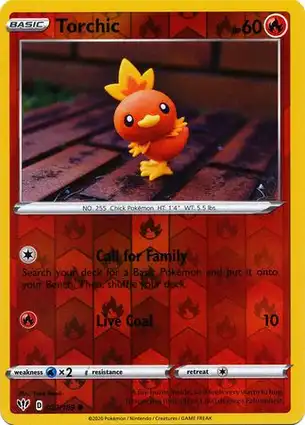 Torchic 022/189 Darkness Ablaze