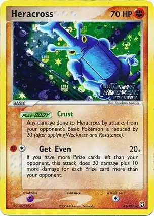 Heracross 43/109 EX Team Rocket Returns