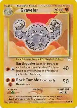Graveler 30/64 Neo Revelation