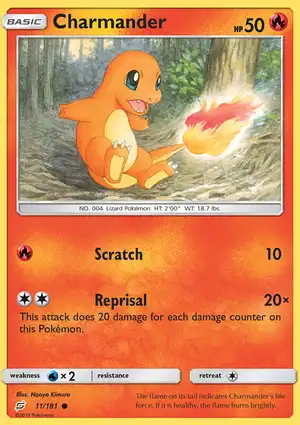 Charmander 11/181 Team Up