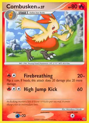 Combusken 45/127 Platinum