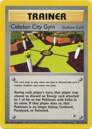 Celadon City Gym 107/132 Gym Heroes