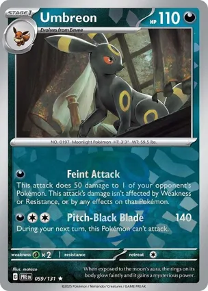 Umbreon 059/131 Prismatic Evolutions