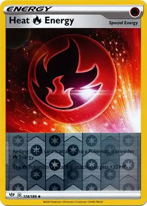 Heat Fire Energy 174/189 Darkness Ablaze