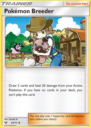 Pokémon Breeder 63/73 Shining Legends