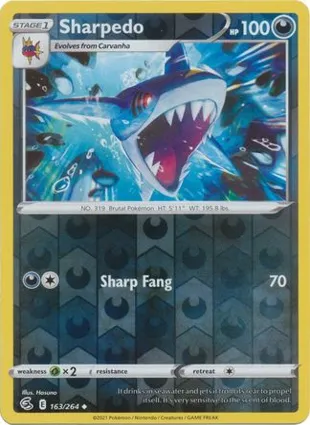 Sharpedo 163/264 Fusion Strike