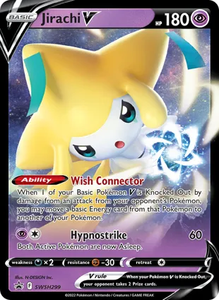 Jirachi V SWSH299 Sword & Shield Promos