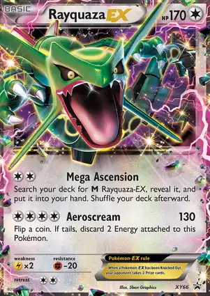 Rayquaza EX XY66 XY Promos