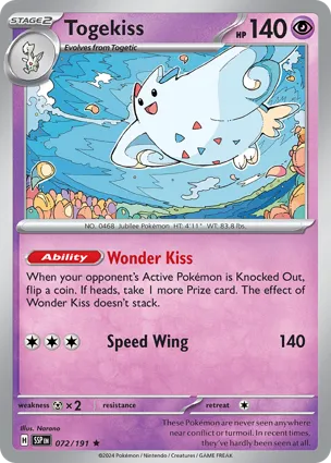 Togekiss 072/191 Surging Sparks