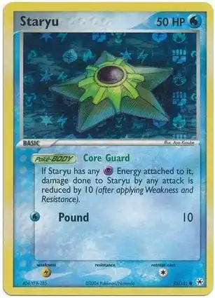 Staryu 75/101 EX Hidden Legends