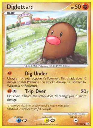 Diglett 72/127 Platinum