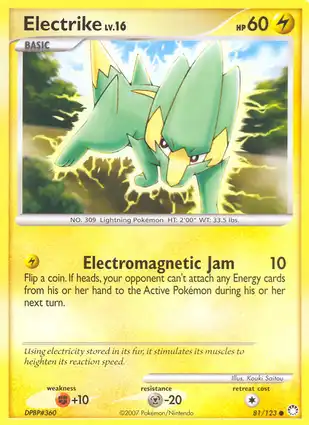 Electrike 81/123 Mysterious Treasures