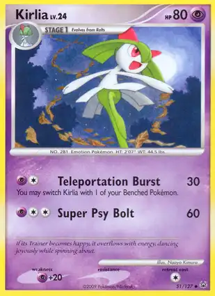 Kirlia 51/127 Platinum