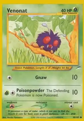 Venonat 90/105 Neo Destiny