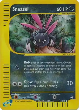 Sneasel 110/147 Aquapolis